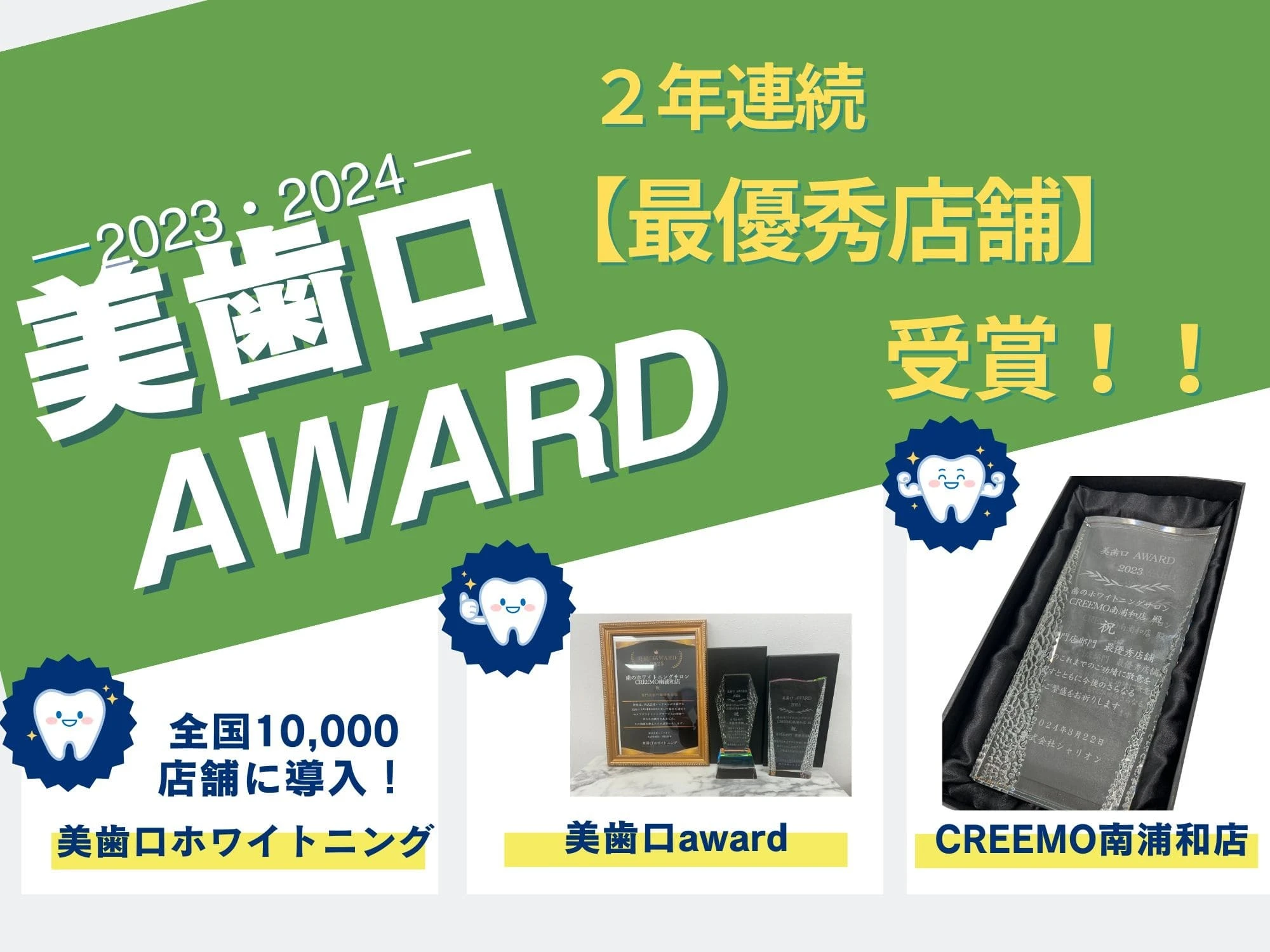 美歯口アワード受賞